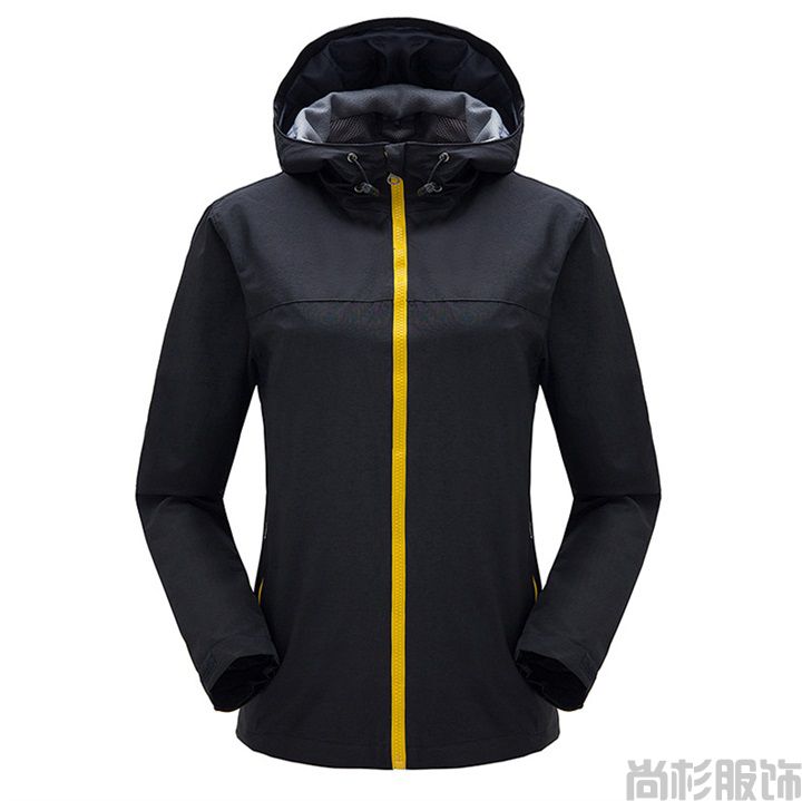 時尚單層沖鋒衣簡約設計--男大紅(圖11) 時尚單層沖鋒衣簡約設計--男大紅(圖11)