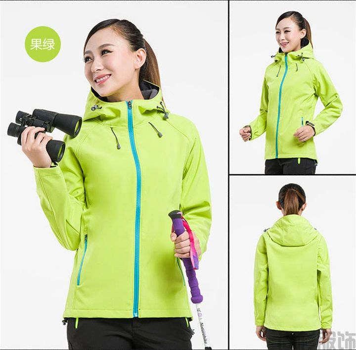 男女軟殼沖鋒衣抓絨沖鋒衣(圖3) 男女軟殼沖鋒衣抓絨沖鋒衣(圖3)