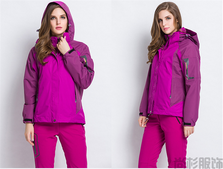 長絨內膽沖鋒衣--男士灰色(圖11) 長絨內膽沖鋒衣--男士灰色(圖11)