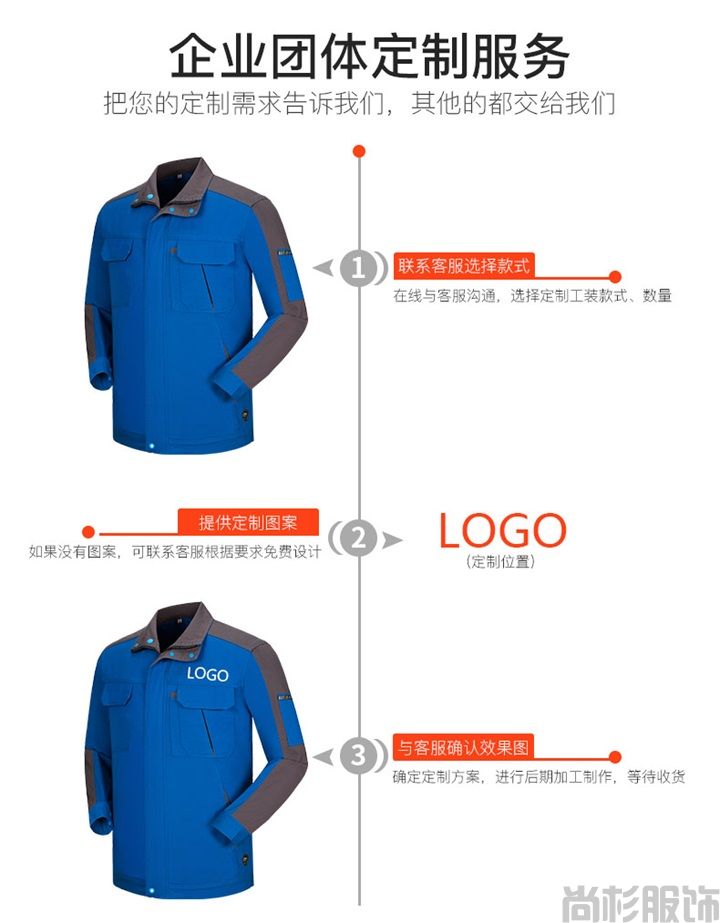 純棉耐磨長(zhǎng)袖工作服CM002(圖17) 純棉耐磨長(zhǎng)袖工作服CM002(圖17)